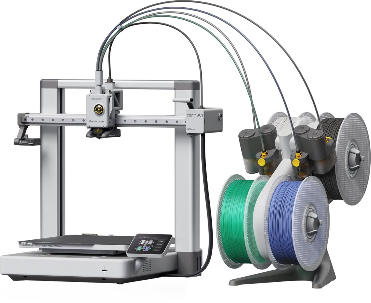 Bambulab A1 + AMS 3d printer, Computers en Software, 3D Printers, Ophalen, Zo goed als nieuw