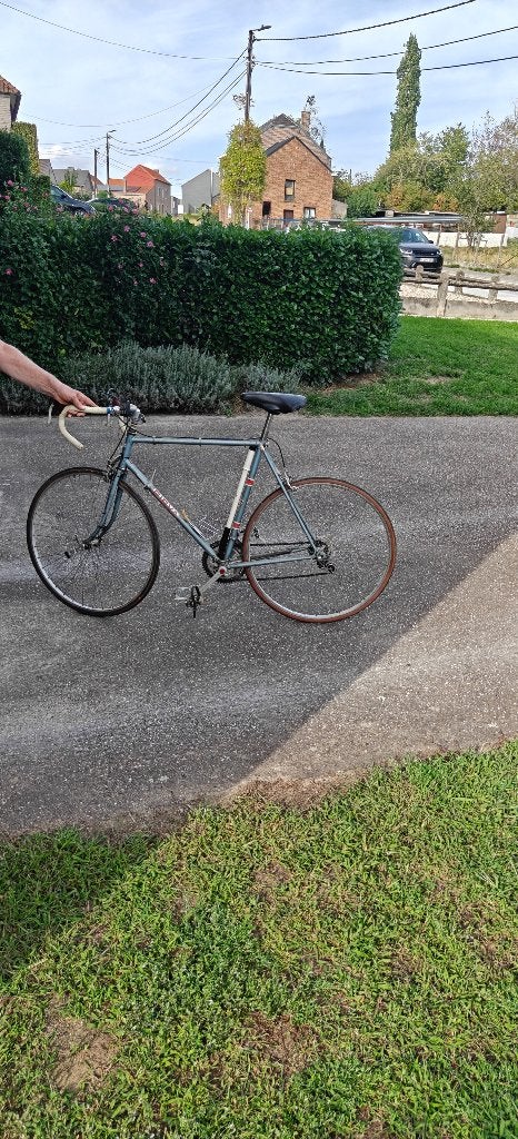 Vintage Velos Pirva koersfiets - jaren 70/80 - stalen frame, Autres marques, 10 à 15 vitesses, Frein sur jante, Enlèvement