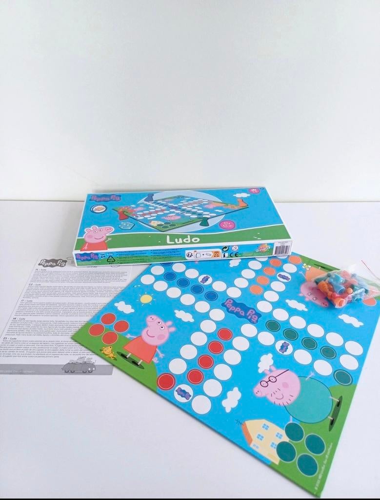 Gezelschapsspel ludo mens erger je niet peppa pig, Ophalen