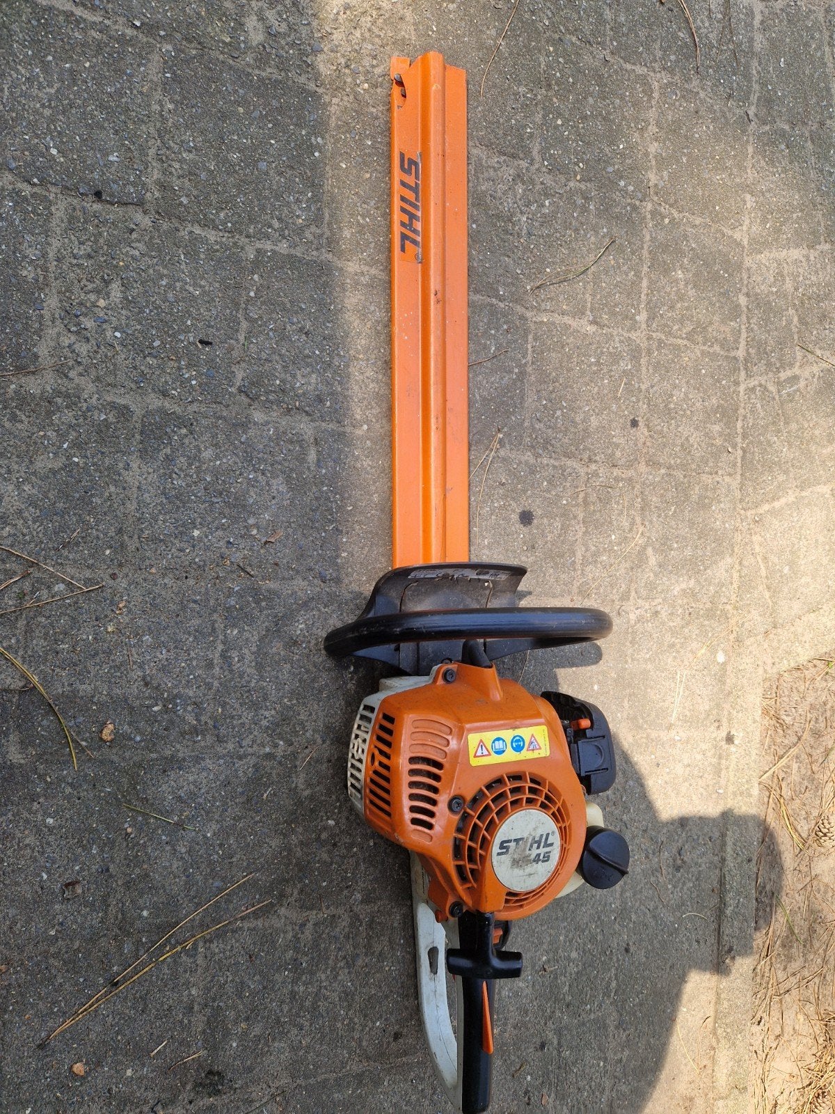 Stihl hs 45 heggeschaar goede staat 0472109098, Enlèvement