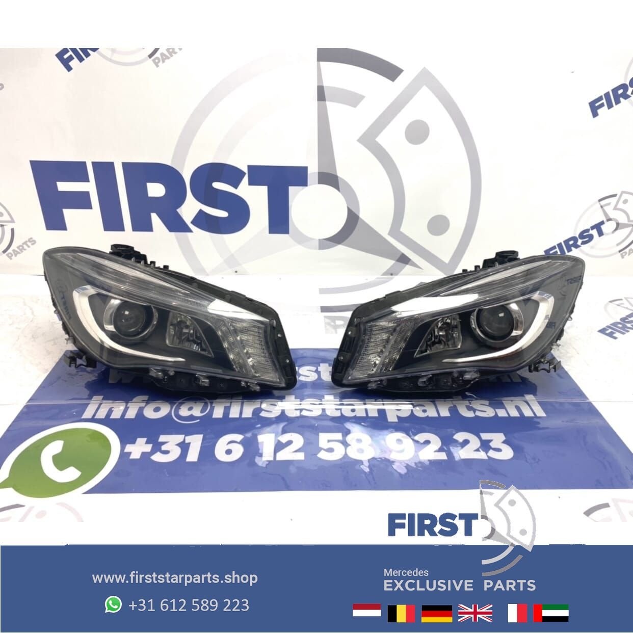 W117 C117 X117 CLA PRE-FACELIFT LED ILS Koplampen SET Origin, Autos : Pièces & Accessoires, Utilisé, -, -, Enlèvement ou Envoi