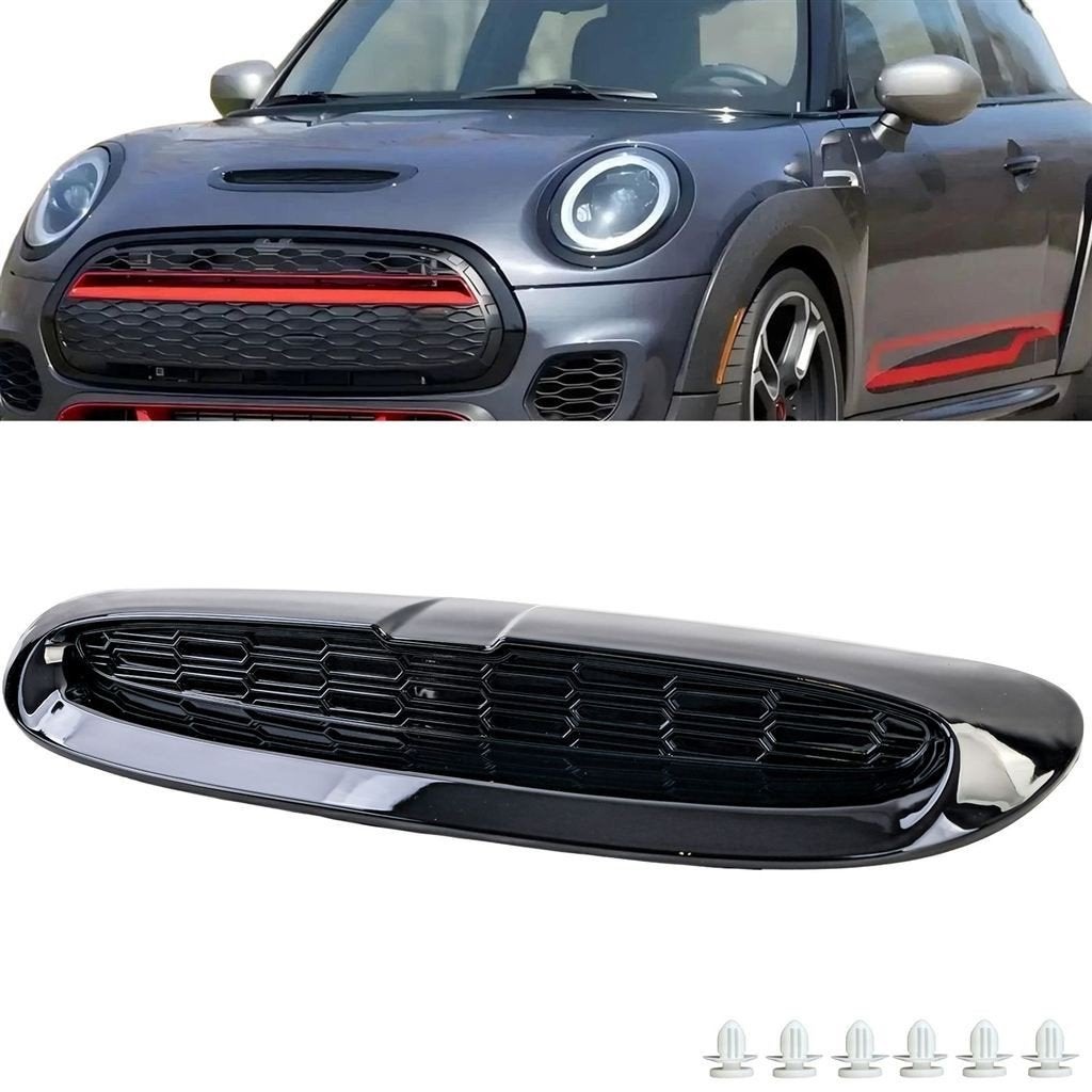 Motorkap Luchtinlaat Mini Cooper S SD F54 F55 F56 F57 Zwart, Envoi