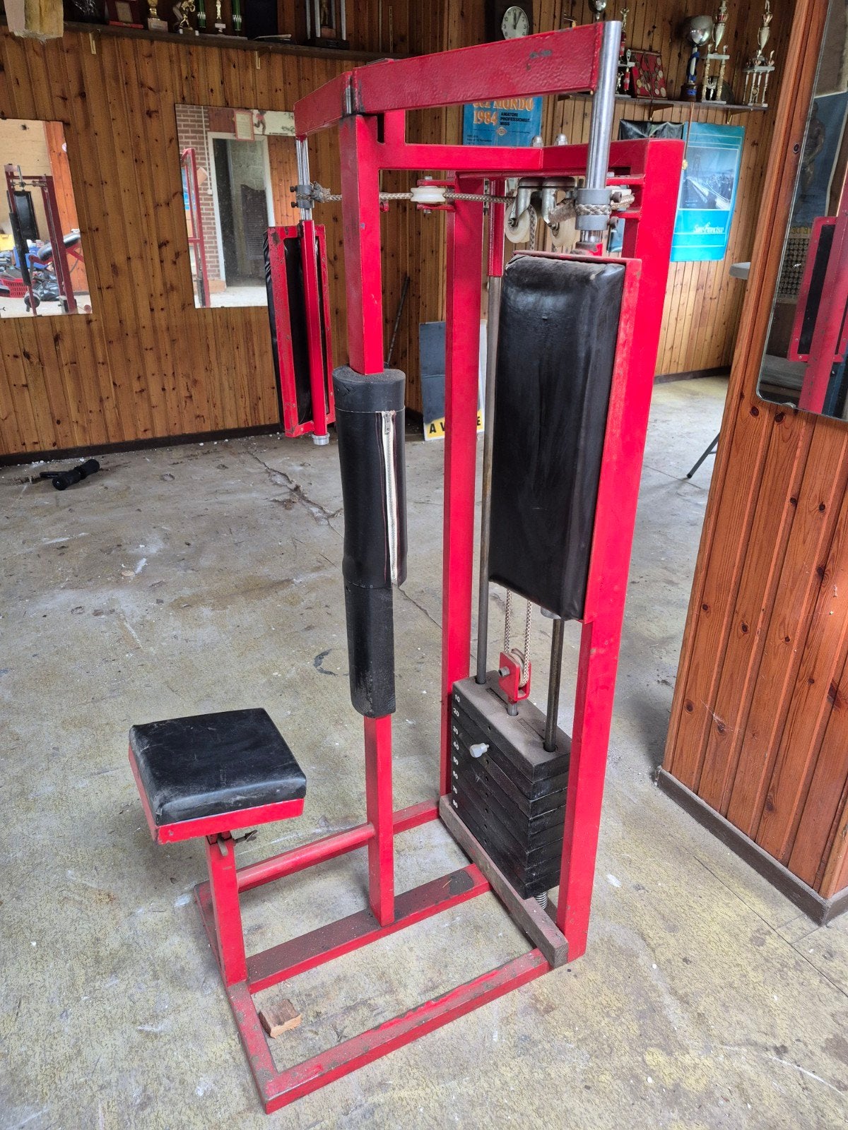 machine de musculation PANATTA pur pectoraux, Enlèvement, Pectoraux