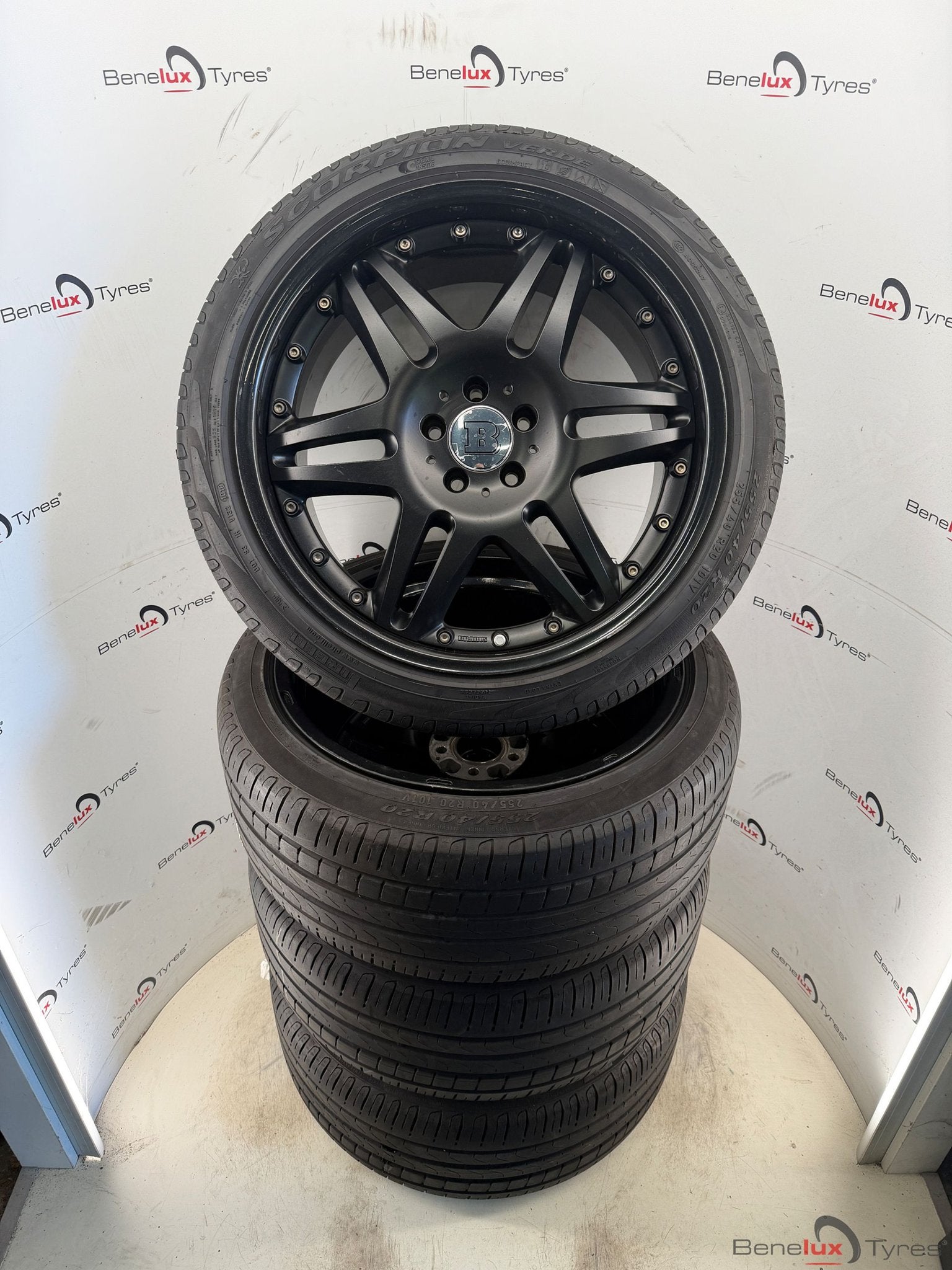 20' Brabus Mercedes Vito V-klasse AMG W447 W638 W639 W640 MO, Pneus et Jantes, 255 mm, Pneus été, Utilisé