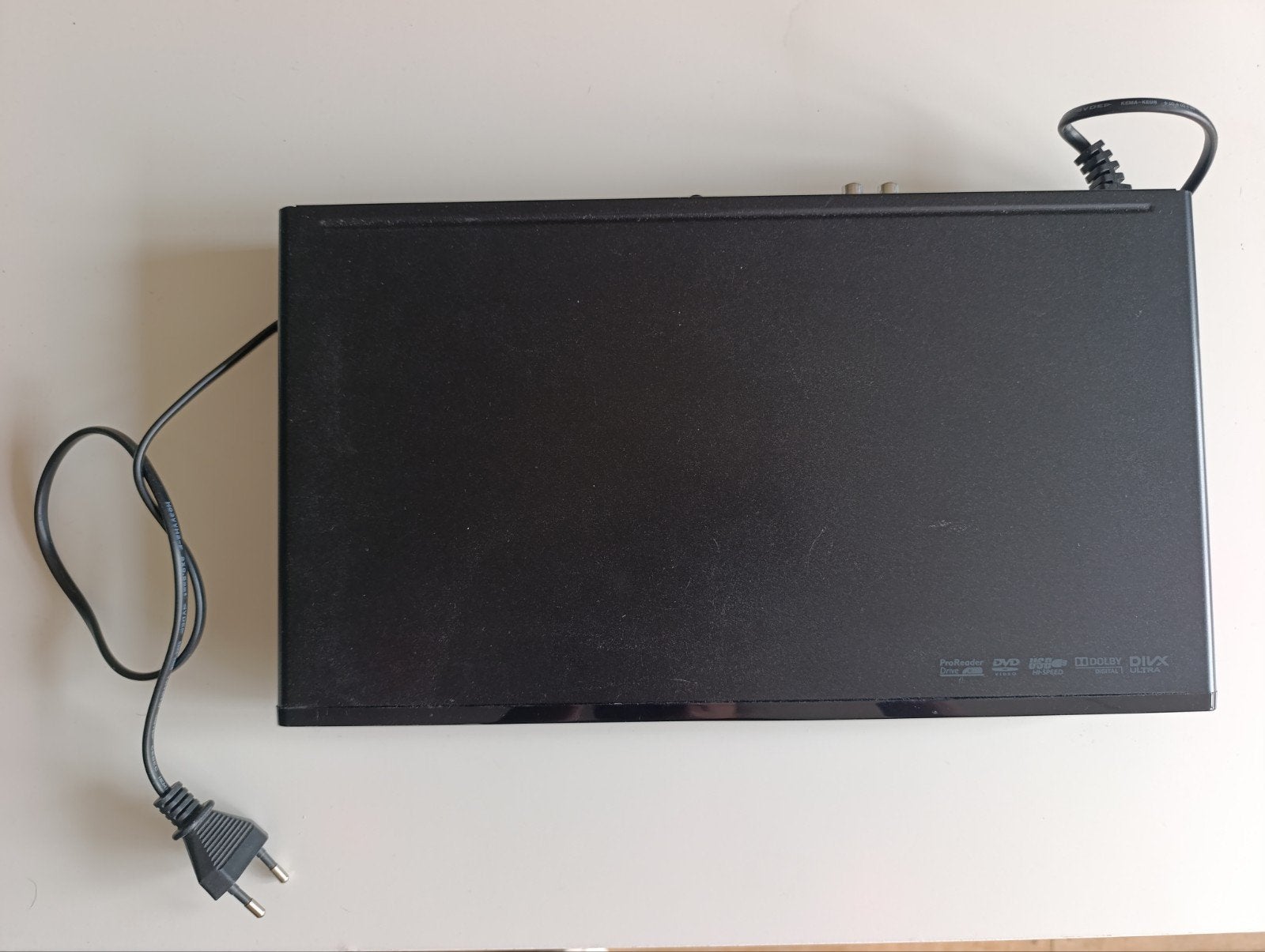 Philips DVD speler met USB en SCART + afstandsbediening, TV, Hi-fi & Vidéo, Enlèvement ou Envoi, Comme neuf, Enregistreur DVD