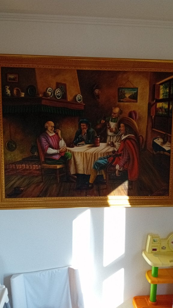 Schilderij, Ophalen