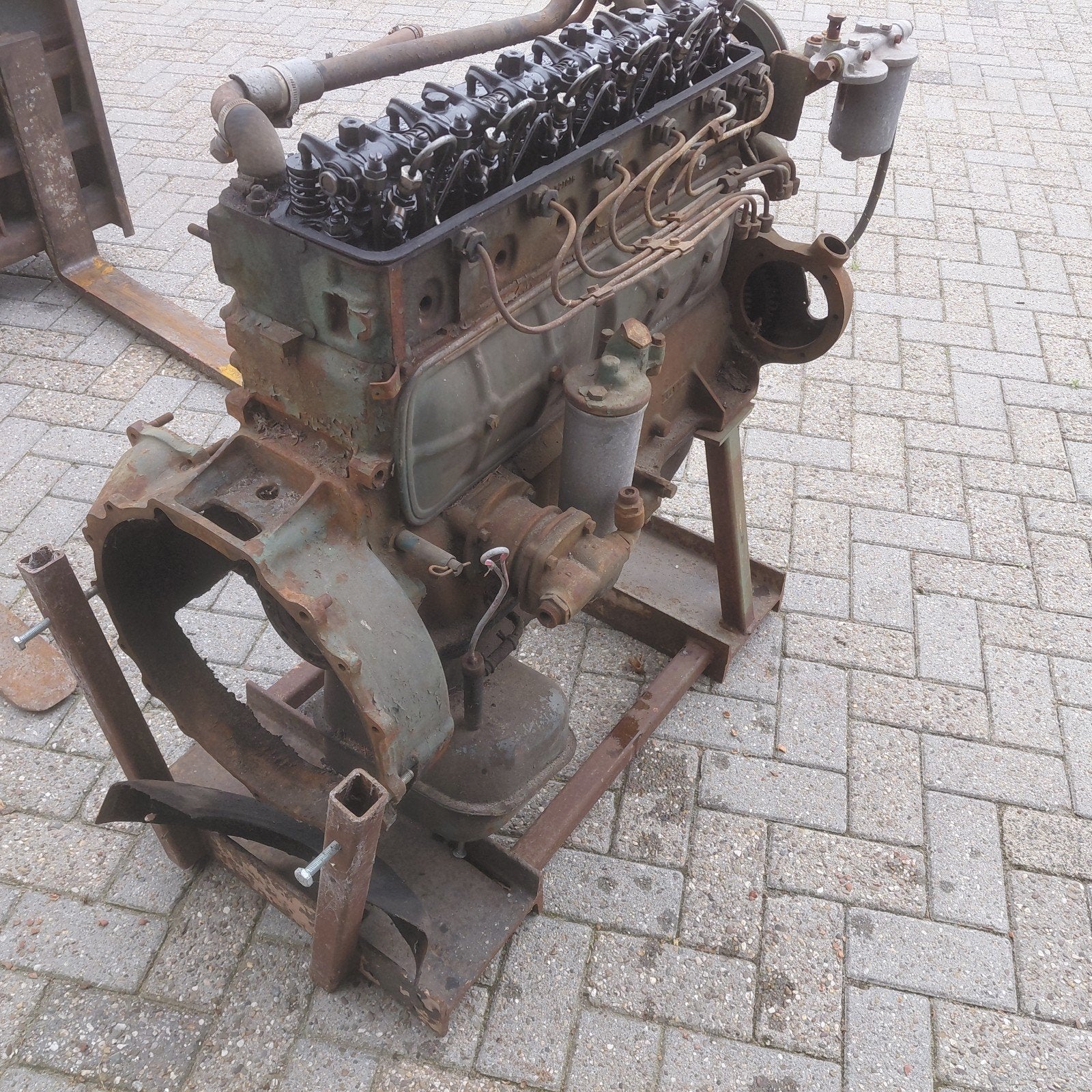 Moteur Mercedes OM352, Enlèvement