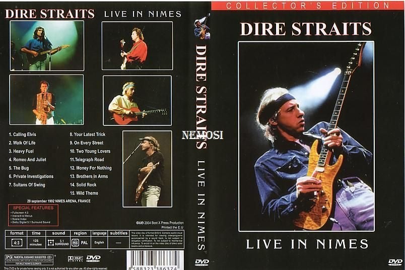 DVD - DIRE STRAITS - LIVE IN NIMES, Envoi, Neuf, dans son emballage, Concert