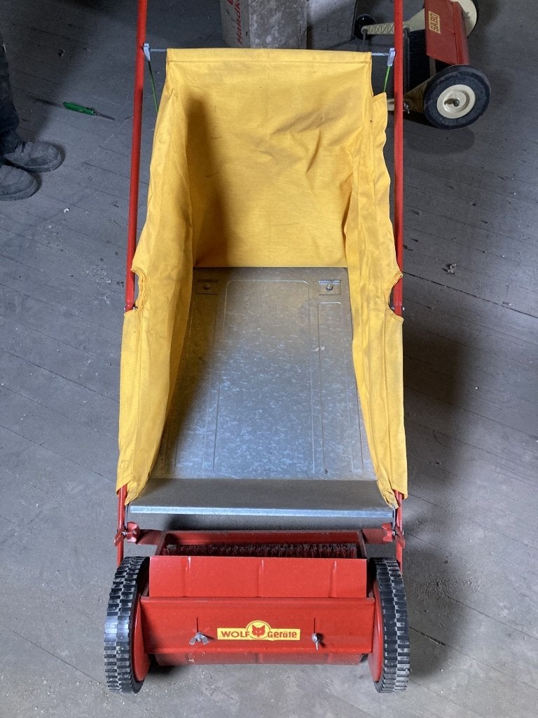 veegwagen voor bladeren, Ophalen, Nieuw, Wolf 🐺 garden