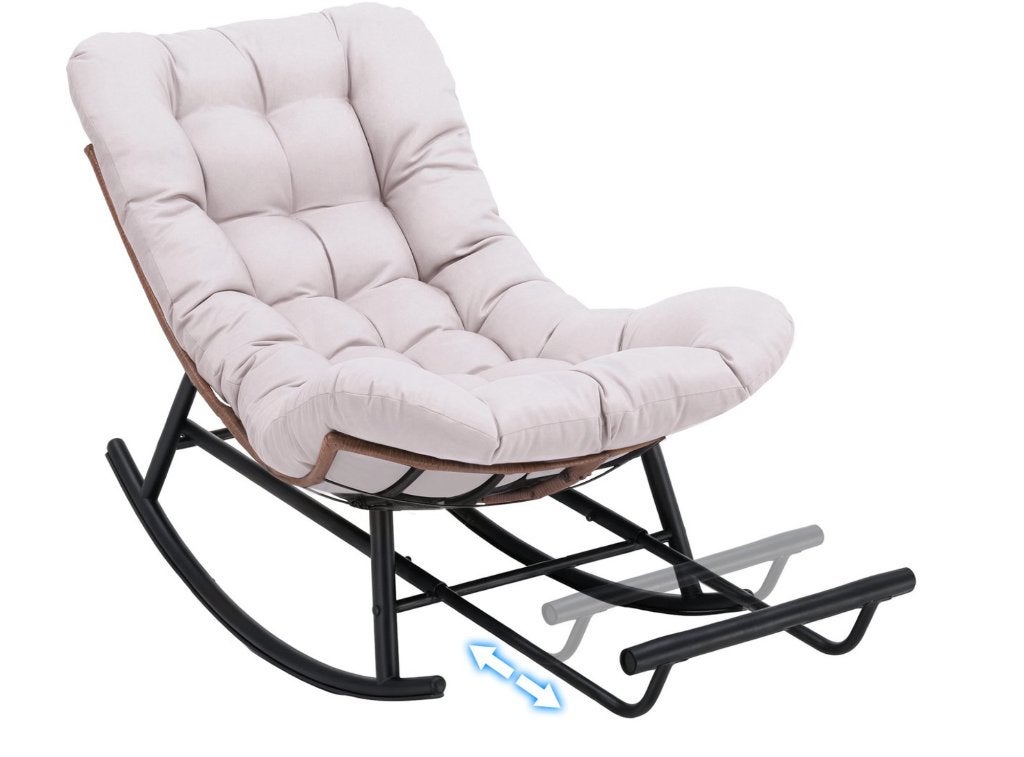 Schommelstoel, Huis en Inrichting, Stoelen, Ophalen, Zo goed als nieuw, Overige kleuren, Eén