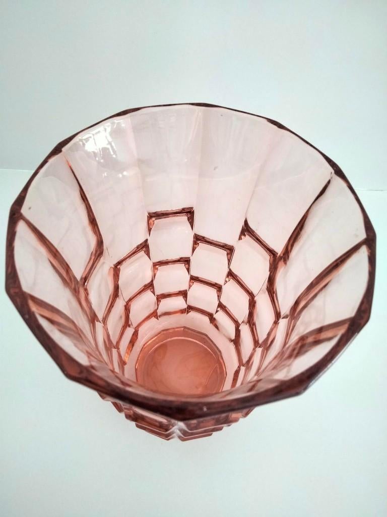 Art Deco vaas brocante VSL Val St-Lambert ?, Ophalen of Verzenden