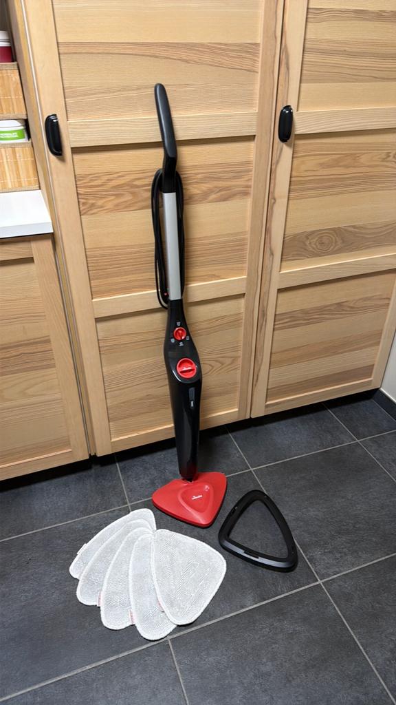 Vileda stoomreinger + 5 doeken, Electroménager, Enlèvement, Comme neuf