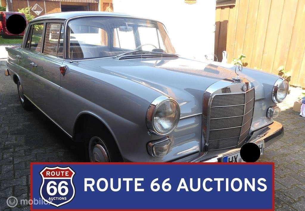 Mercedes-Benz 190 C | 1965 | Route 66 Auctions, Autos, Oldtimers & Ancêtres, Achat, Entreprise, Boîte manuelle, Autre carrosserie