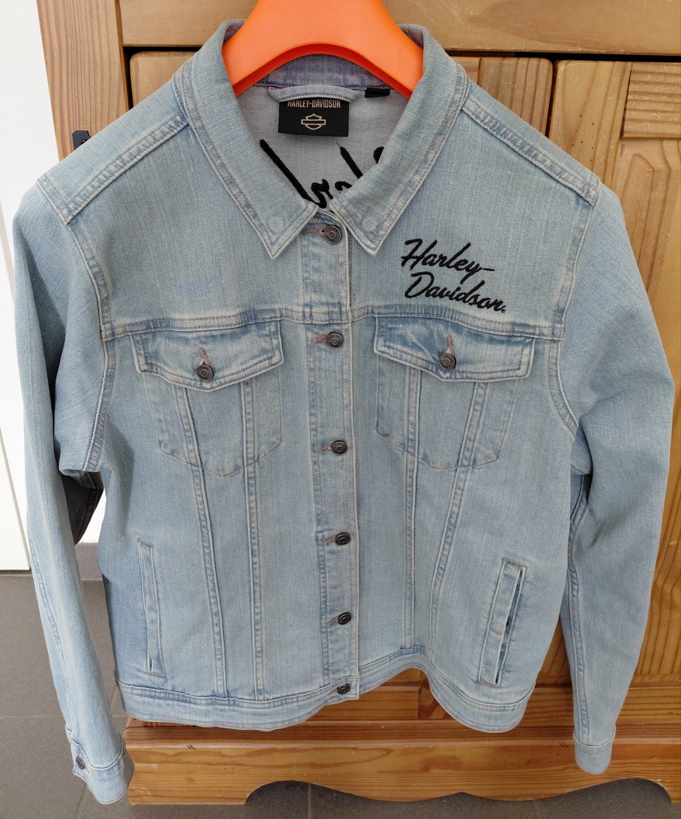 Harley Davidson dames jeansvest, Ophalen of Verzenden, Dames
