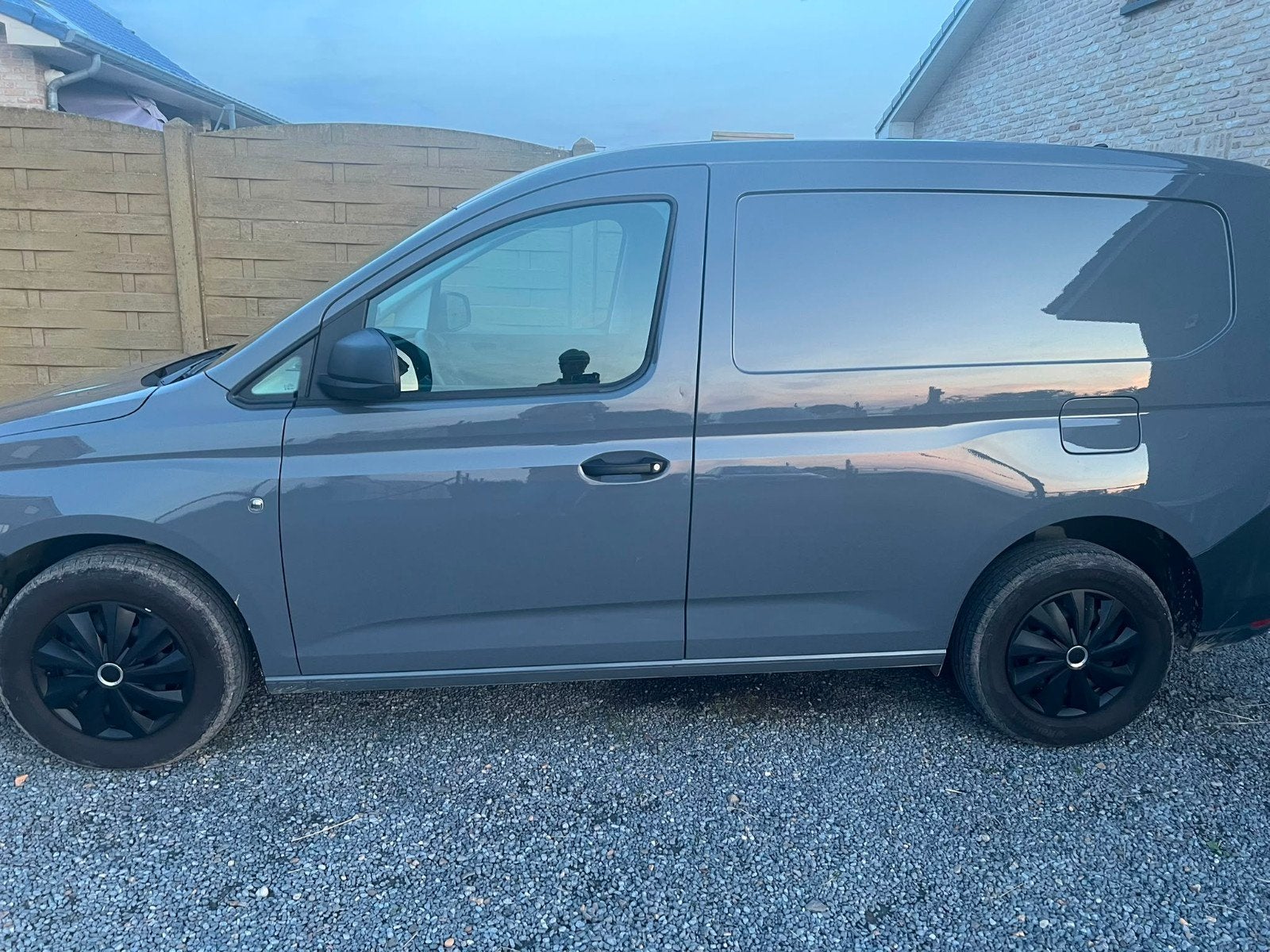 Vw caddy 2l diesel 75pk, Auto's, Voorwielaandrijving, Stof, Volkswagen, Parkeersensor