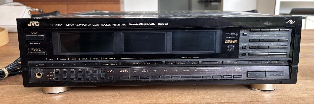 JVC AV Receiver - versterker, Audio, Tv en Foto, Versterkers en Ontvangers, Ophalen, Gebruikt, JVC, 120 watt of meer