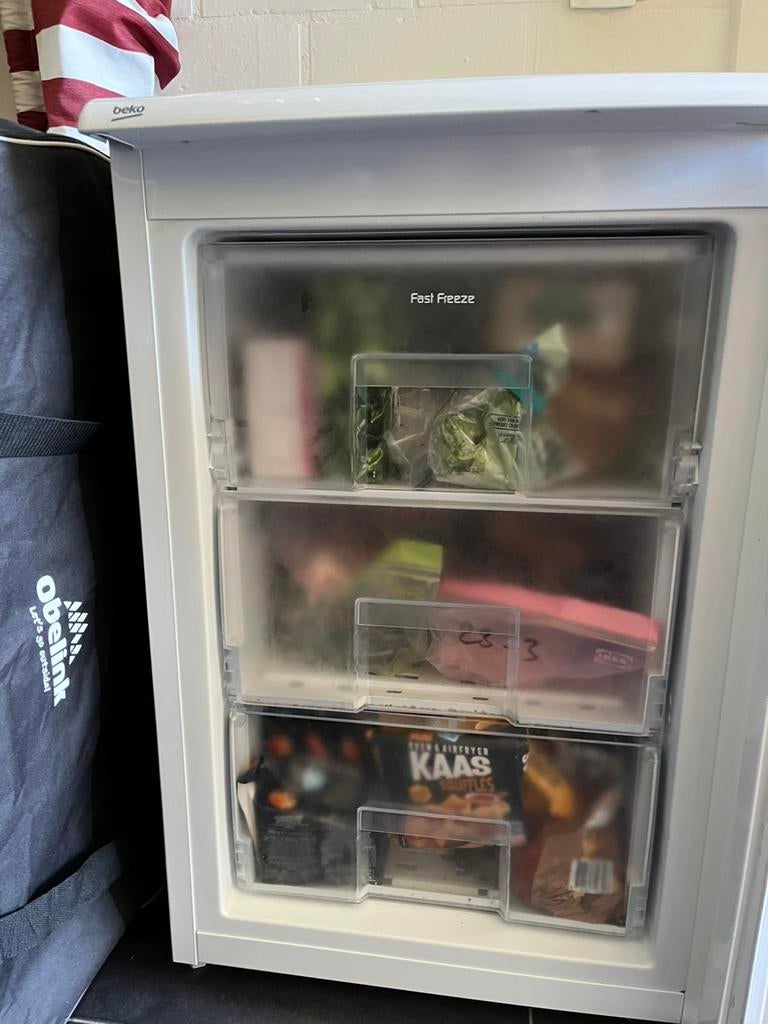 Beko Vriezer tafelmodel., Ophalen, Gebruikt, Vrijstaand, Vrieskast