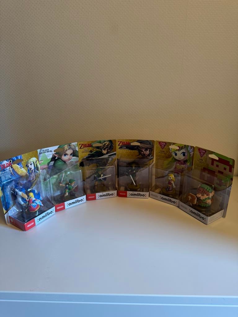 Nintendo set amiibo zelda en link nieuw en sealed, Games en Spelcomputers, Ophalen, Zo goed als nieuw