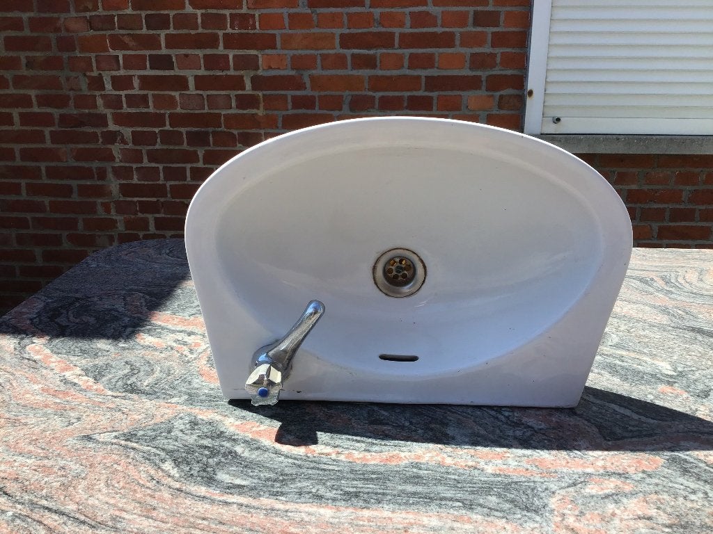 6 Kleine wastafels, ideaal voor aan WC., Bricolage & Construction, Sanitaire, Enlèvement, Utilisé, Lavabo