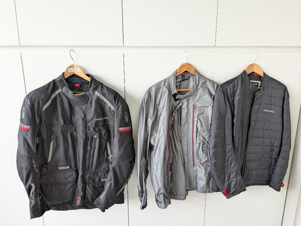 Richa Atacama Gore-Tex, jas+broek, maat L, Motos, Vêtements | Vêtements de moto, Hommes, Enlèvement