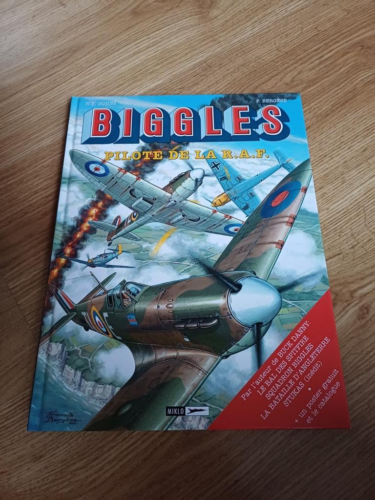 12) Prix mini / Bd Biggles 17 EO, Livres, Une BD, Enlèvement ou Envoi, Comme neuf