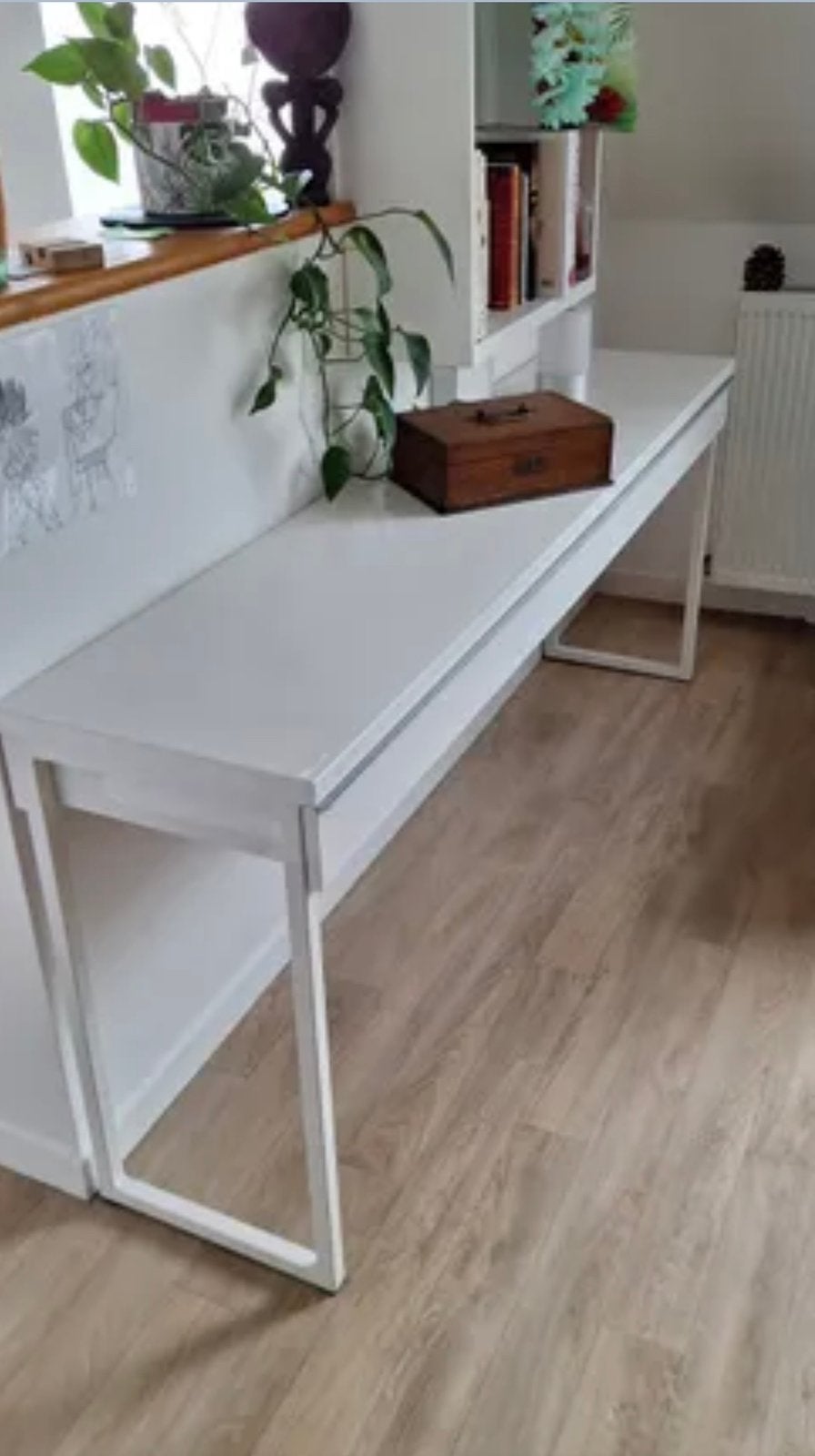 Bureau/buffet IKEA BESTA BURS 180cm, 180 cm, Comme neuf, Enlèvement, IKEA