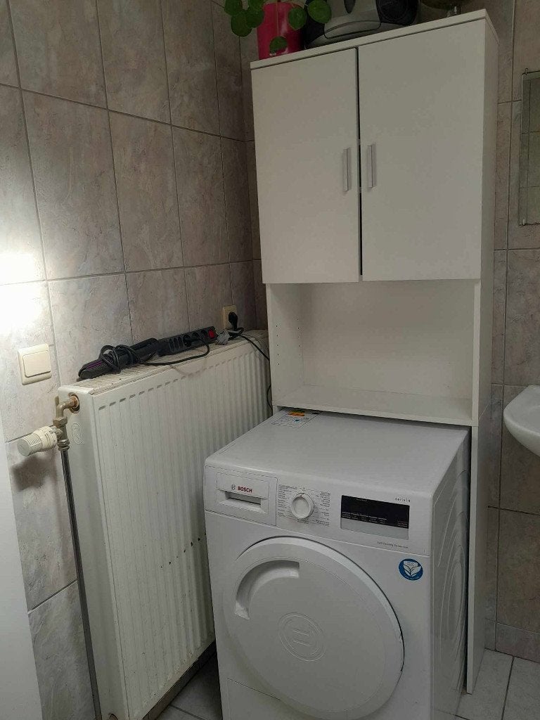 Wasmachinekast, Huis en Inrichting, Badkamer | Badkamermeubels, Ophalen, Zo goed als nieuw, Overige typen