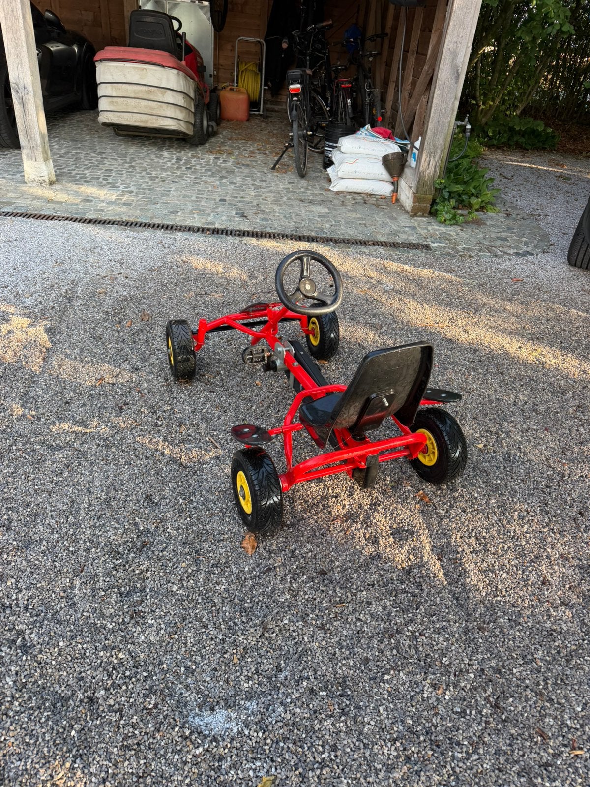 Go kart Berg /skelter, Ophalen, Zo goed als nieuw, Berg