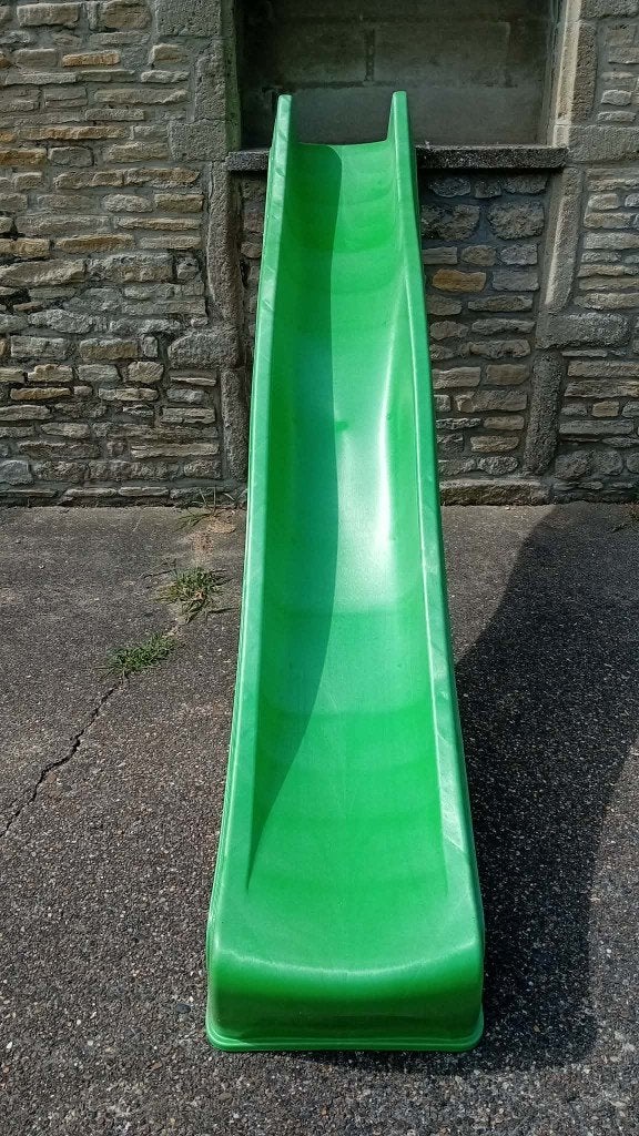 Glijbaan 150cm, Ophalen, Nieuw, Glijbaan