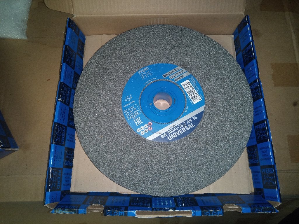 Slijpsteen PFERD 300x40x76.2  grid 36 & 80, Doe-het-zelf en Bouw, Ophalen, Nieuw