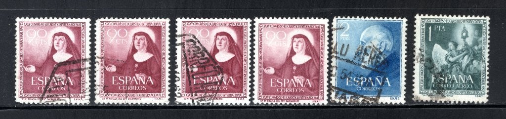 SPANJE Lot 1952 gestempeld, Verzenden, Gestempeld