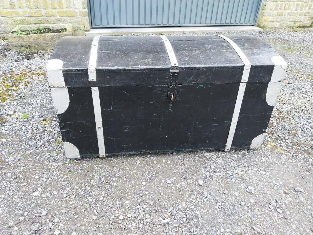 houten koffer, Ophalen