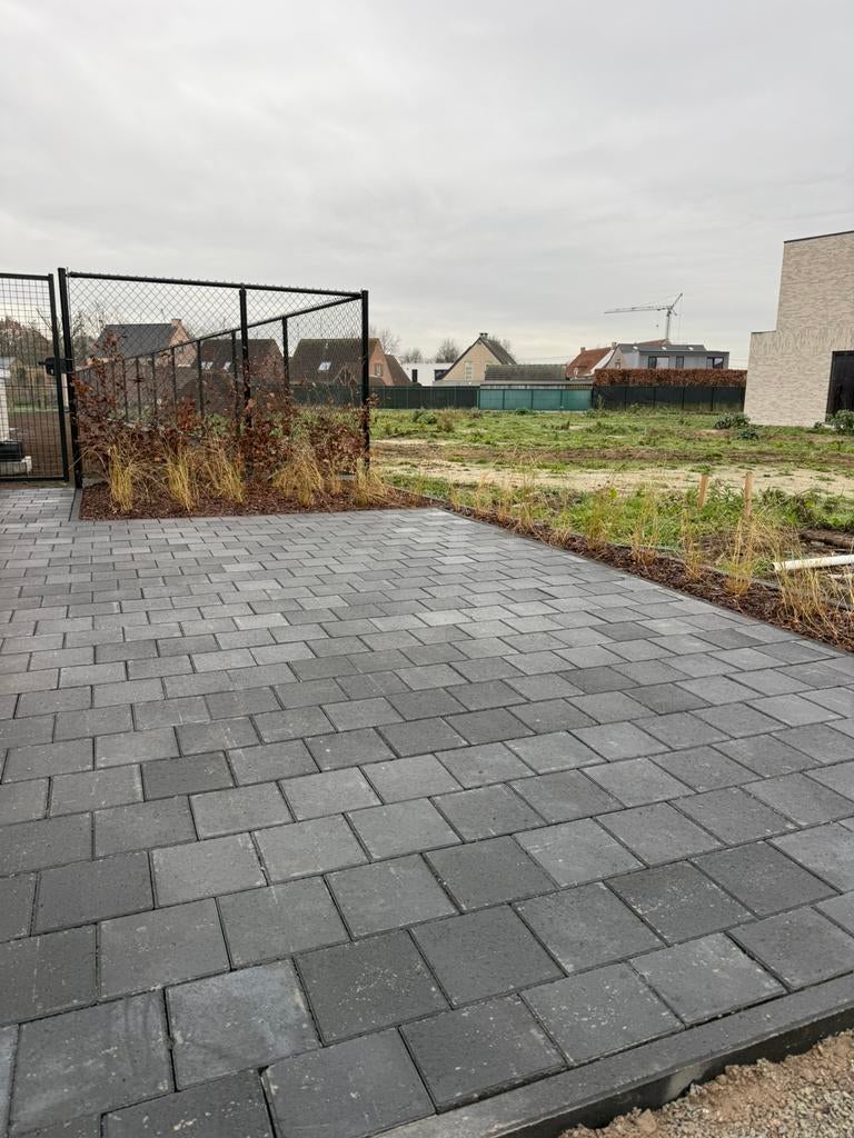 Klinkers antraciet 20x20x8, Tuin en Terras, Ophalen, Klinkers, Nieuw, 10 m² of meer