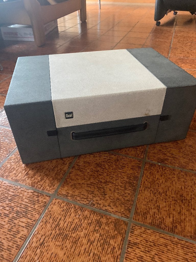 Dual draagbare plaatendraaier, Audio, Tv en Foto, Platenspelers, Ophalen, Gebruikt, Platenspeler, Dual