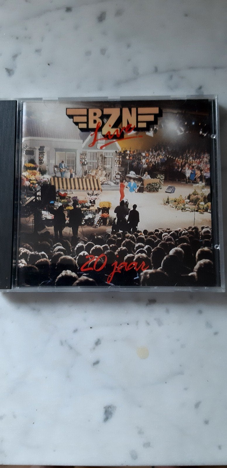 CD - BZN LIVE 20 jaar, Enlèvement ou Envoi, Utilisé