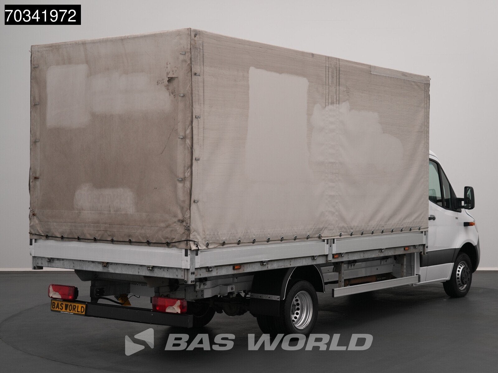 Mercedes Sprinter 519 CDI 3.0L V6 Automaat 484cm Dubbellucht, Automaat, Stof, Gebruikt, Euro 6
