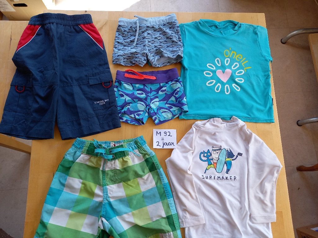 Paquet de maillots de bain taille 92 pour garçon, Garçon, Enlèvement ou Envoi, Maillot de bain, Comme neuf