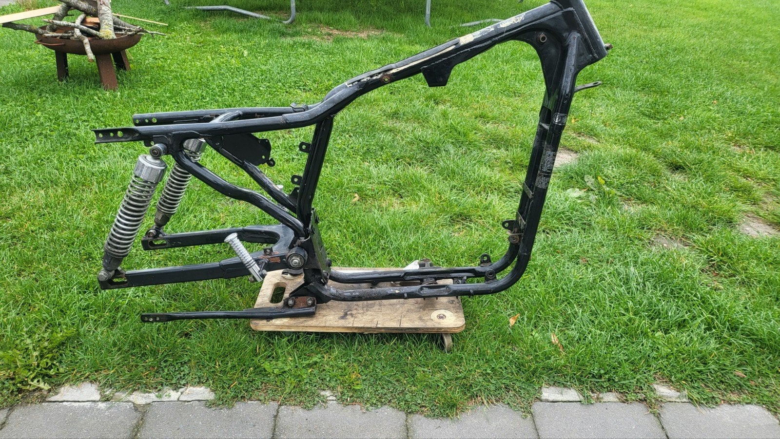 Frame sportster, Motoren, Ophalen