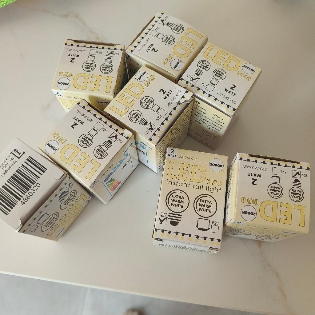 Lampen, Huis en Inrichting, Ophalen, Nieuw, E27 (groot), Led-lamp