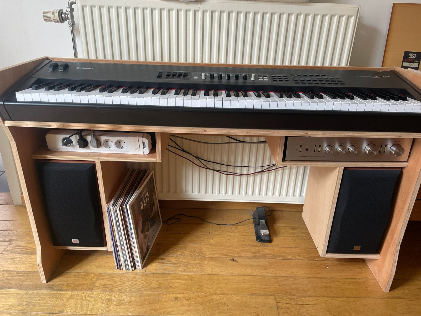 Yamaha s80, 88 touches, Yamaha, Enlèvement, Utilisé