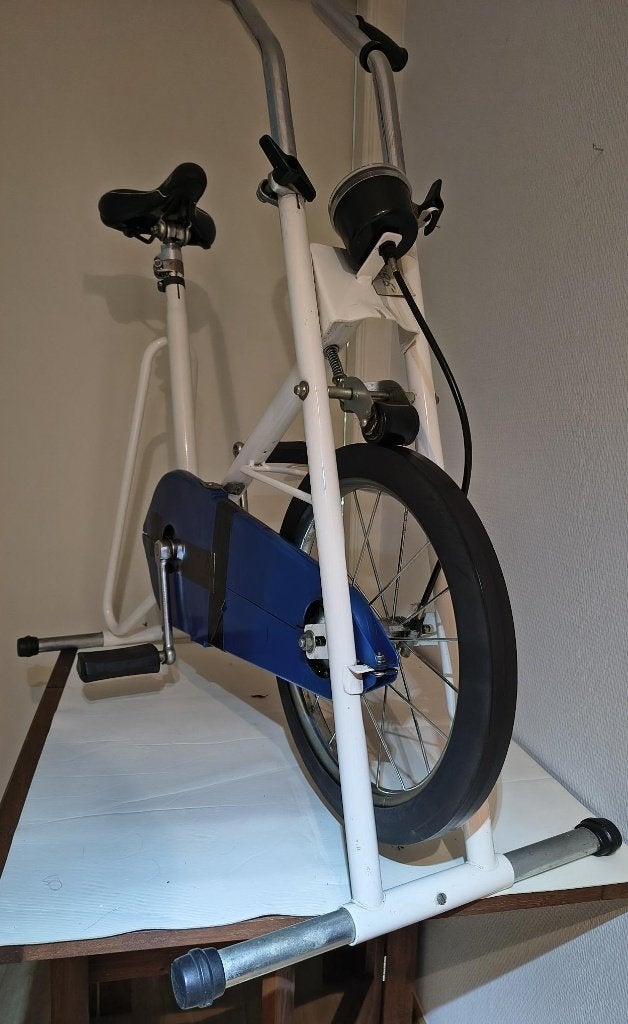Hometrainer vintage pro KETTLER, Enlèvement, Utilisé, Métal, Vélo d'appartement