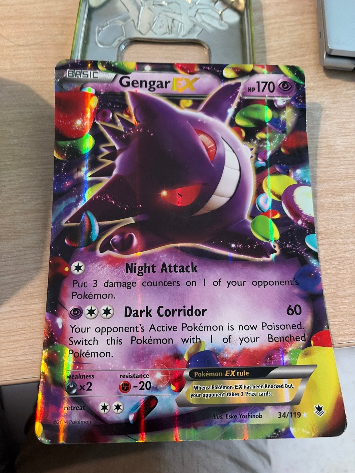 Pokémon Jumbo Kaarten Lot – Gengar EX + 3 GX/BREAK, Ophalen, Zo goed als nieuw