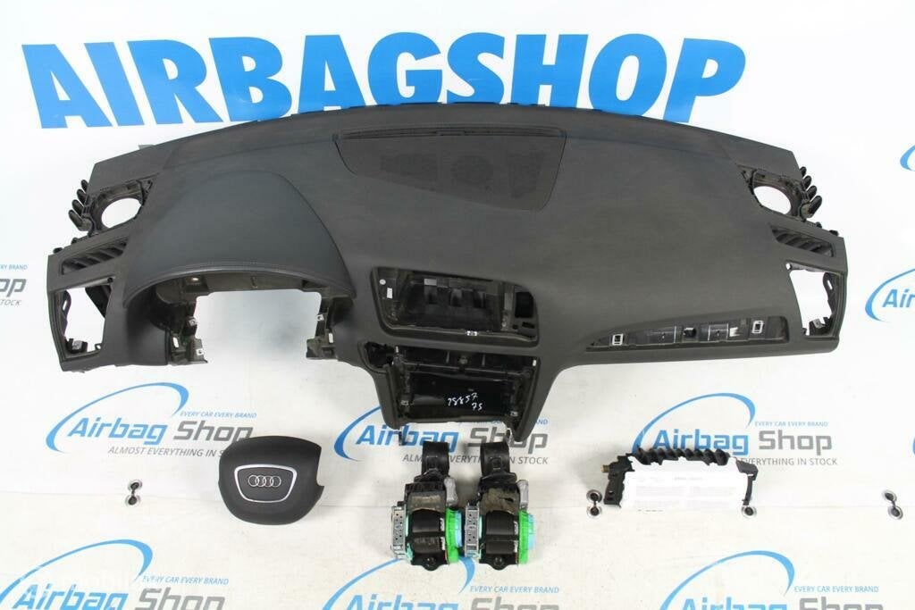 Airbag kit Tableau de bord noir Audi Q5 8R (2008-2016), Autos : Pièces & Accessoires, Enlèvement ou Envoi, Utilisé