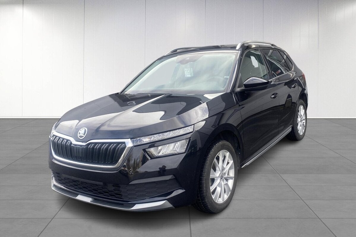Skoda Kamiq TSI ACT DSG7 Style PDC Verw Zetels, Auto's, 1498 cc, Euro 6, 4 cilinders, Zwart