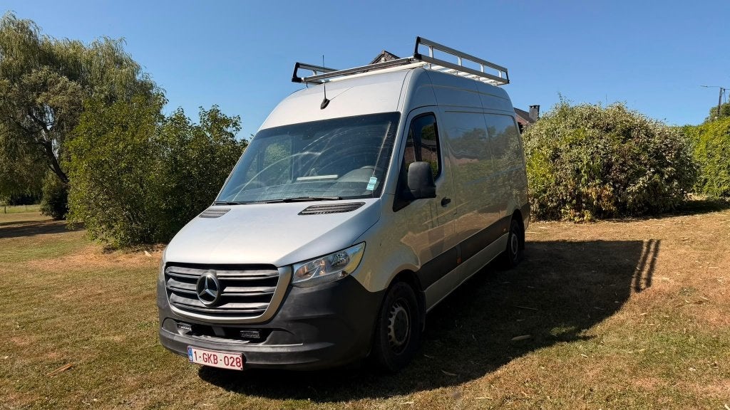Mercedes-Benz Sprinter, Autos, Camionnettes & Utilitaires, Argent ou Gris, Achat, Entreprise, 3 places
