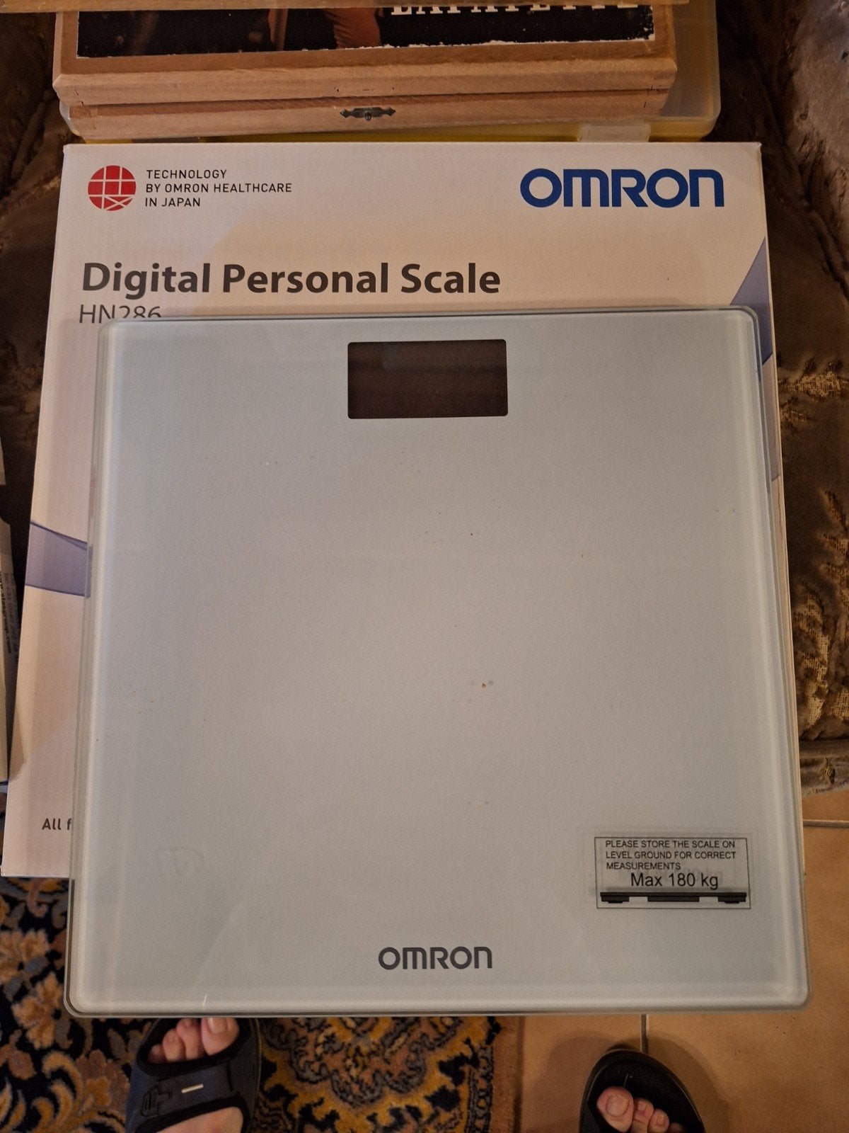 Omron digitale weegschaal, Elektronische apparatuur, Weegschalen, Ophalen