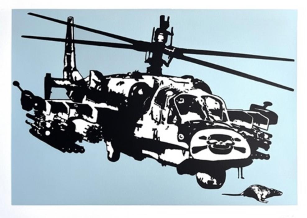 Blek le rat - Warbird -, Antiek en Kunst, Kunst | Litho's en Zeefdrukken, Ophalen