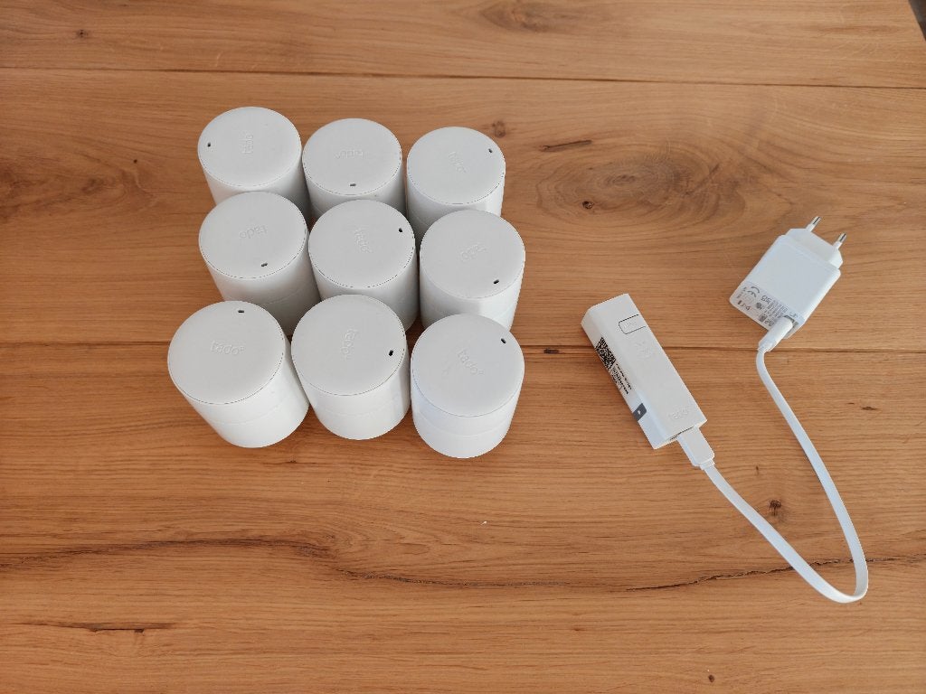 Tado Smart Radiator Thermostat V3+  met 5 radiatorknoppen, Ophalen, Gebruikt