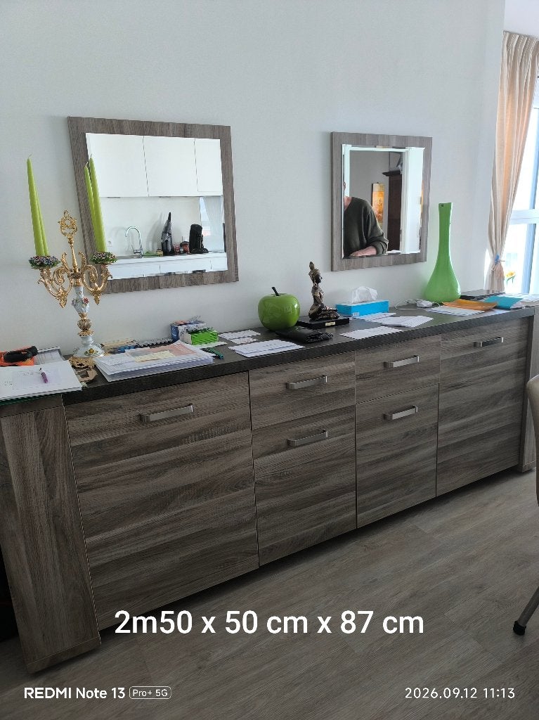 dressoir, Ophalen, 75 cm of meer, Zo goed als nieuw, 200 cm of meer