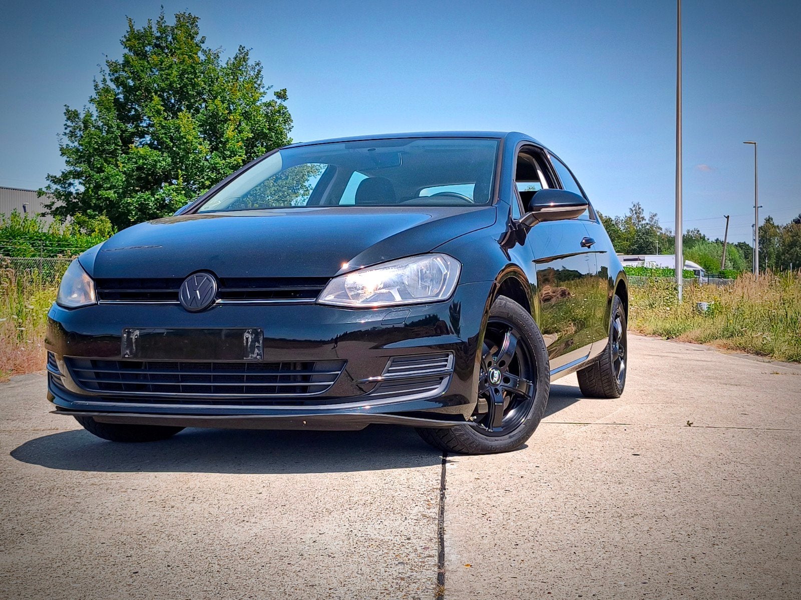 Volkswagen Golf 7 Comfortline 1.2 tsi, Auto's, Volkswagen, Euro 5, Zwart, Bedrijf, Golf